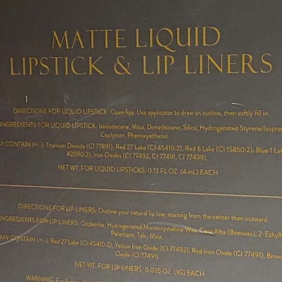 Matt Liquid Lipstick & Lip Liners - Picture 5 of 6